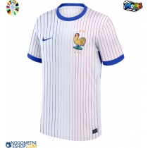 Moški Nogometni dresi Francija Gostujoči EP 2024 Kratek Rokav